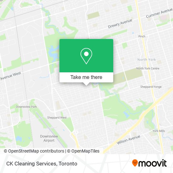 CK Cleaning Services map