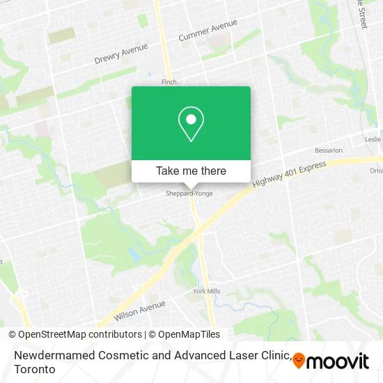 Newdermamed Cosmetic and Advanced Laser Clinic map