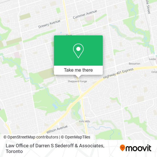 Law Office of Darren S Sederoff & Associates map