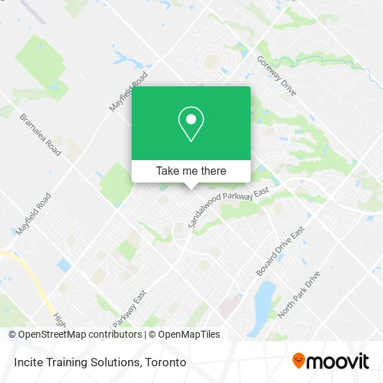Incite Training Solutions map