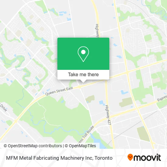 MFM Metal Fabricating Machinery Inc map
