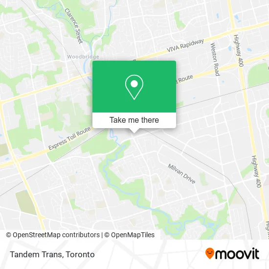 Tandem Trans map
