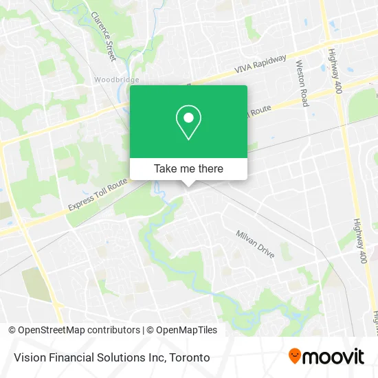 Vision Financial Solutions Inc map