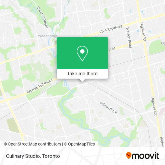 Culinary Studio map