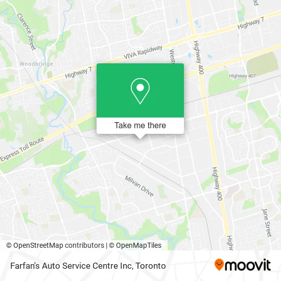 Farfan's Auto Service Centre Inc plan