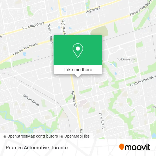 Promec Automotive map