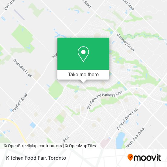 Kitchen Food Fair plan