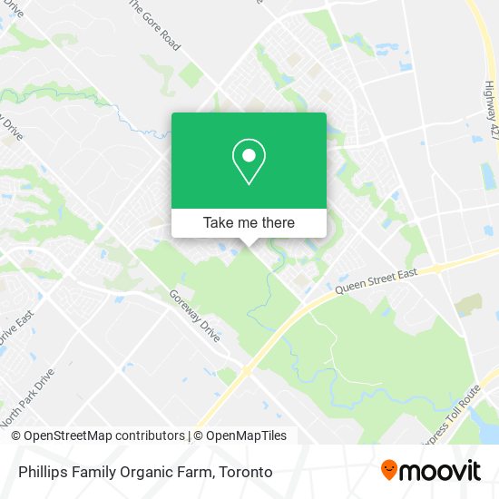 Phillips Family Organic Farm map