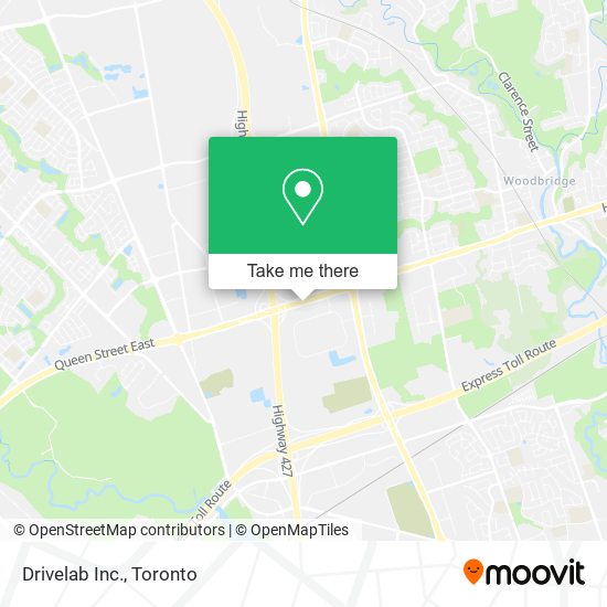 Drivelab Inc. map