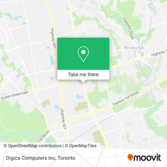 Digica Computers Inc map