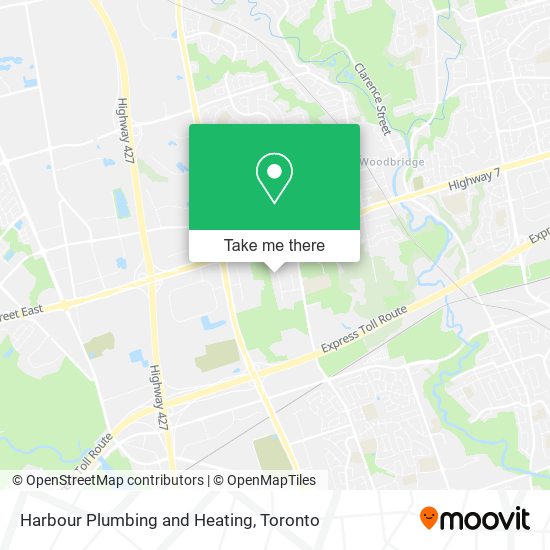 Harbour Plumbing and Heating map