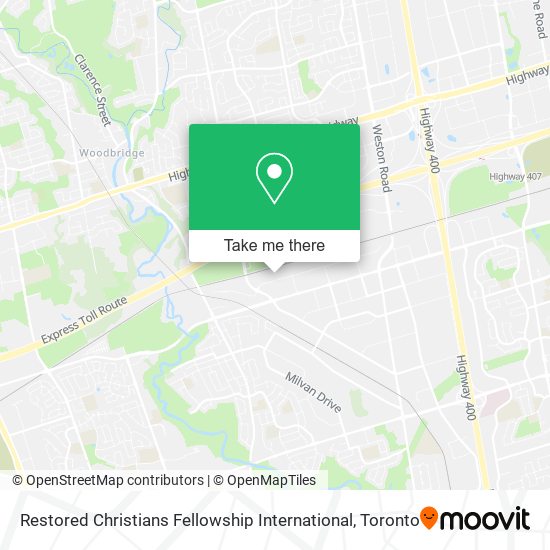 Restored Christians Fellowship International map