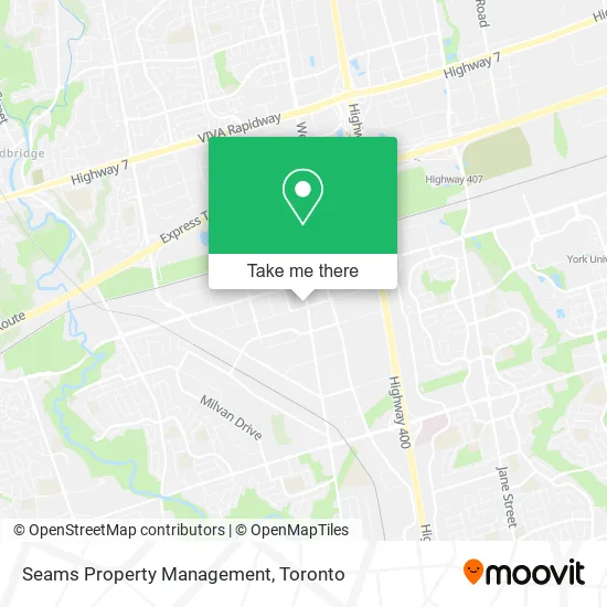 Seams Property Management map