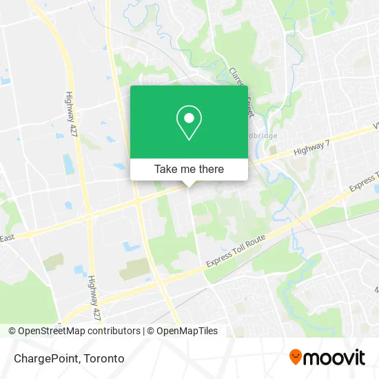 ChargePoint map