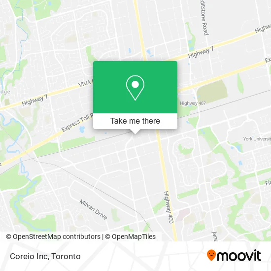 Coreio Inc map