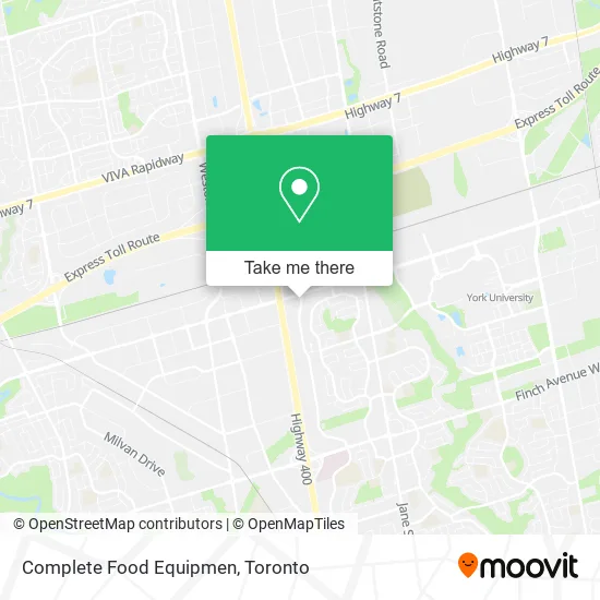 Complete Food Equipmen map