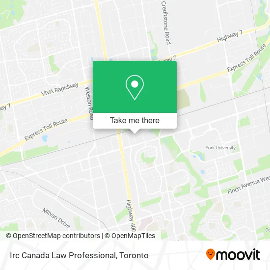 Irc Canada Law Professional map