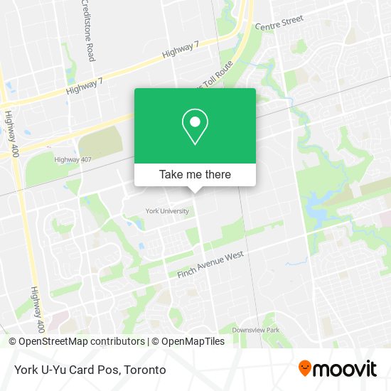 York U-Yu Card Pos plan