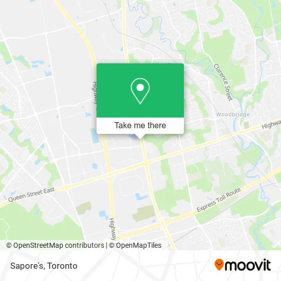 Sapore's map