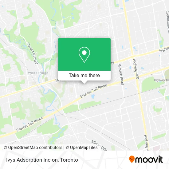 Ivys Adsorption Inc-on map