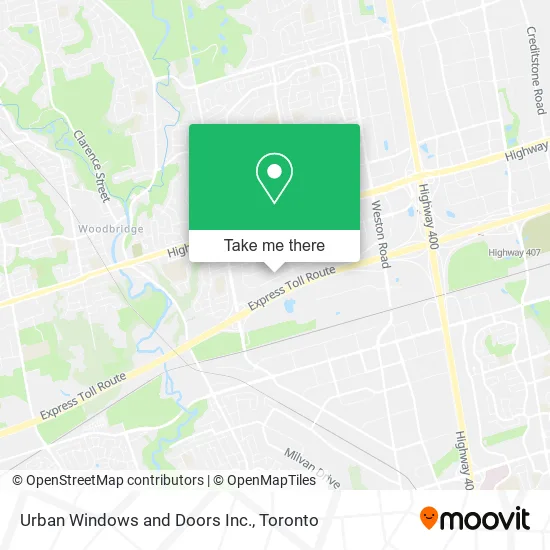 Urban Windows and Doors Inc. map