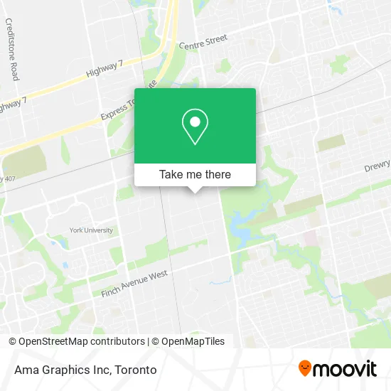 Ama Graphics Inc map