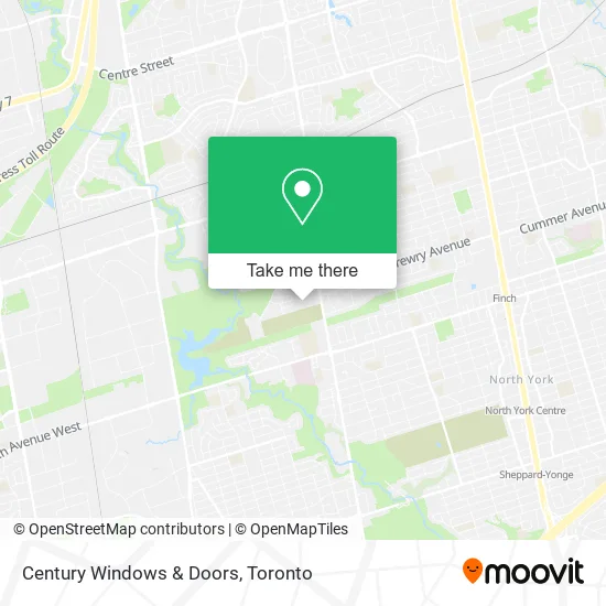 Century Windows & Doors map