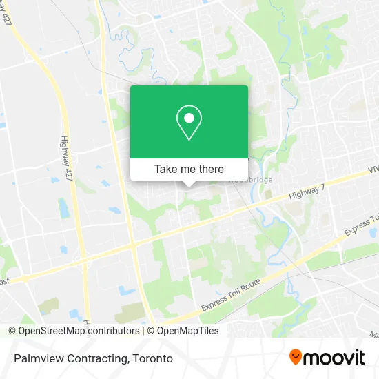 Palmview Contracting map