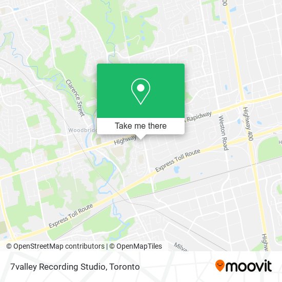 7valley Recording Studio plan