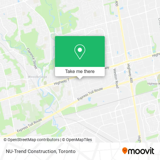 NU-Trend Construction map