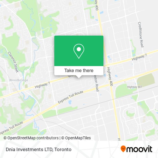 Dnia Investments LTD map