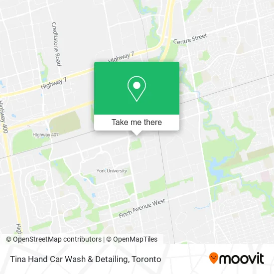 Tina Hand Car Wash & Detailing plan