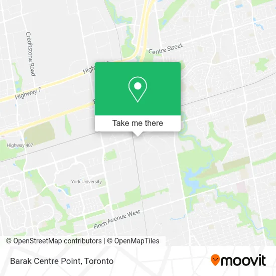 Barak Centre Point map