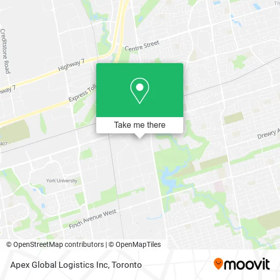 Apex Global Logistics Inc map