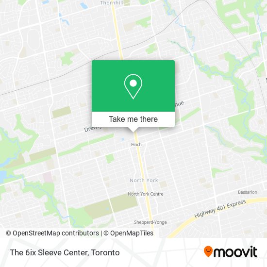 The 6ix Sleeve Center plan