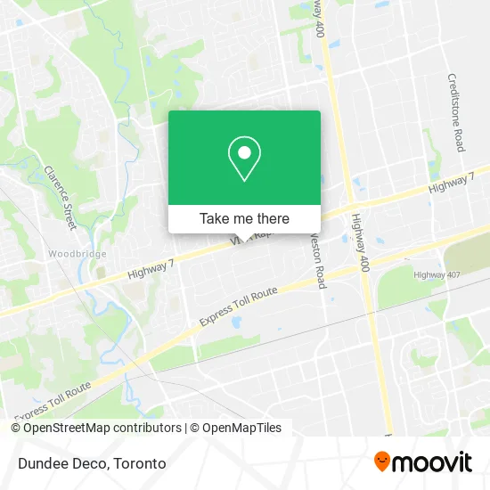 Dundee Deco map