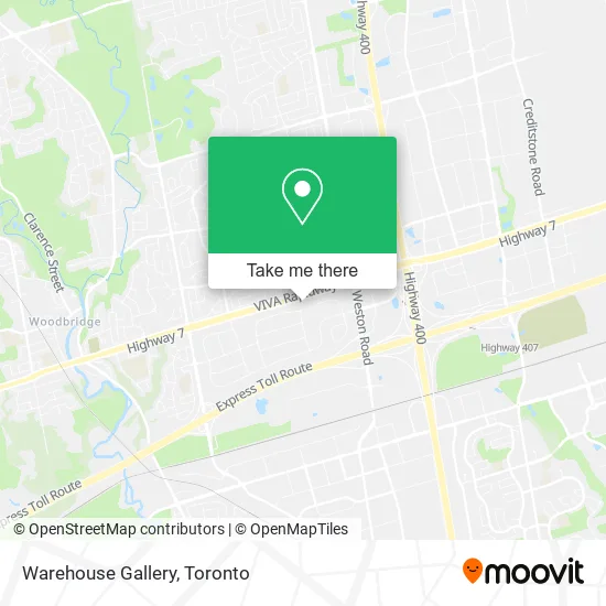 Warehouse Gallery map