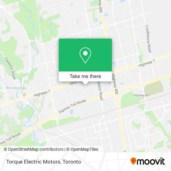 Torque Electric Motors map