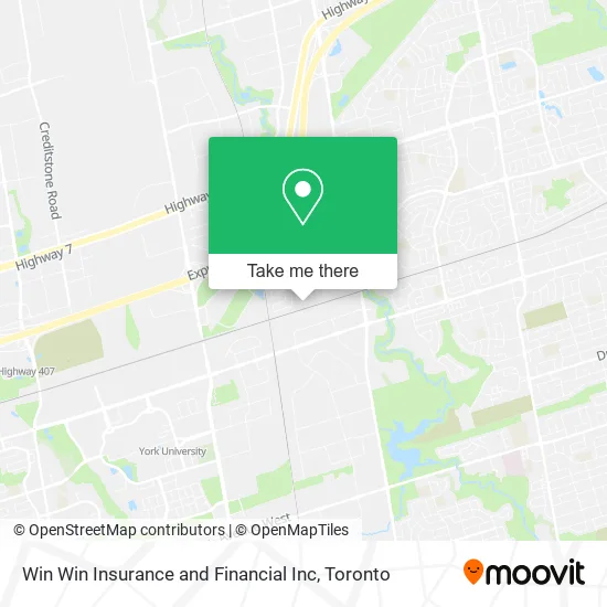 Win Win Insurance and Financial Inc map