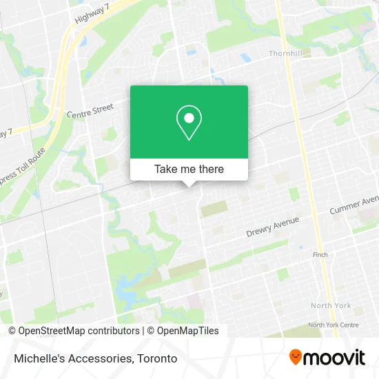 Michelle's Accessories map