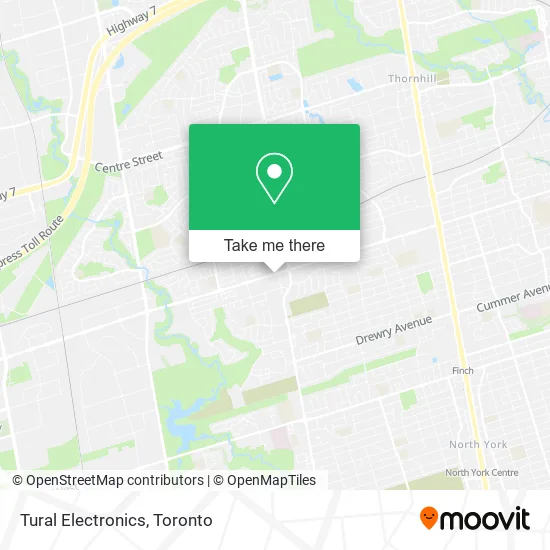 Tural Electronics map