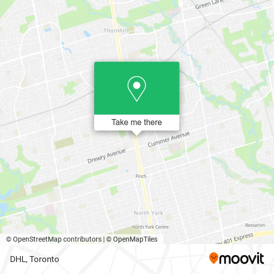 DHL map