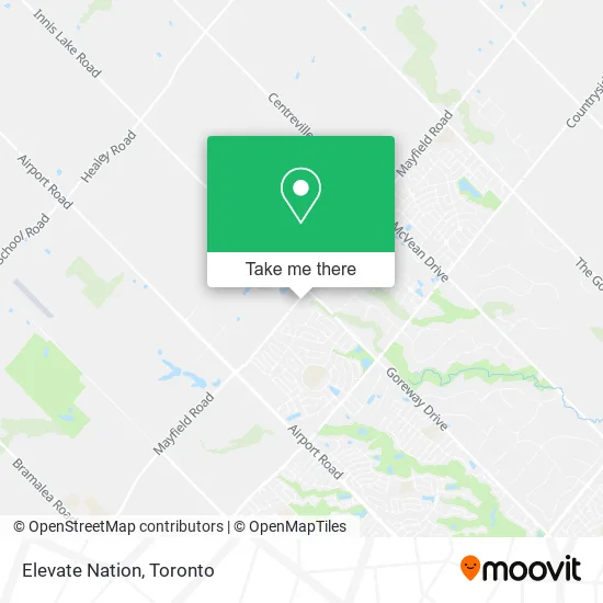 Elevate Nation map