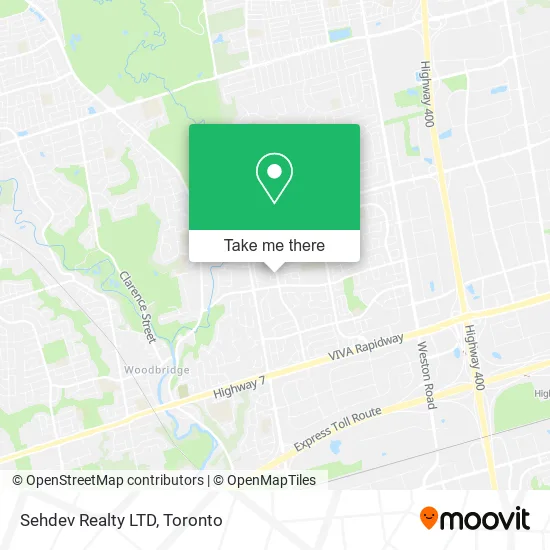 Sehdev Realty LTD map