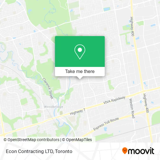 Econ Contracting LTD map