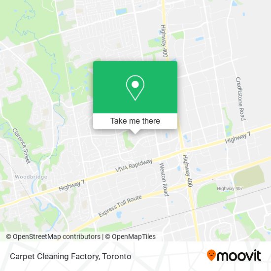 Carpet Cleaning Factory map