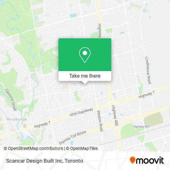 Scancar Design Built Inc map