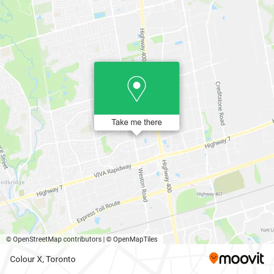 Colour X map