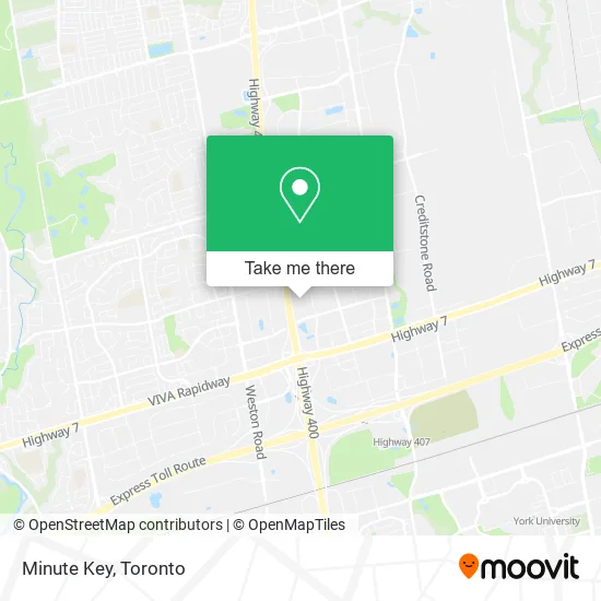 Minute Key map