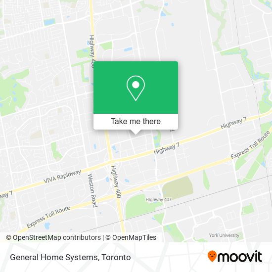 General Home Systems map